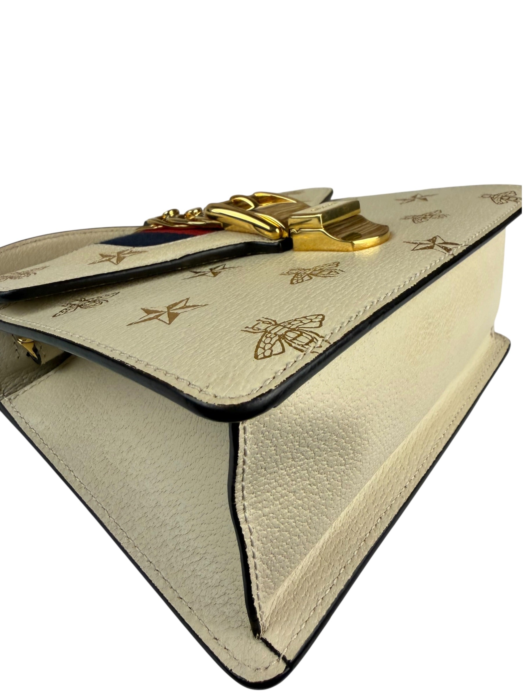 Gucci Sylvie Bee Star Mini 2-Way Bag