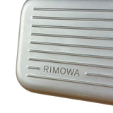 Rimowa Aluminium Personal Sling Clutch Silver