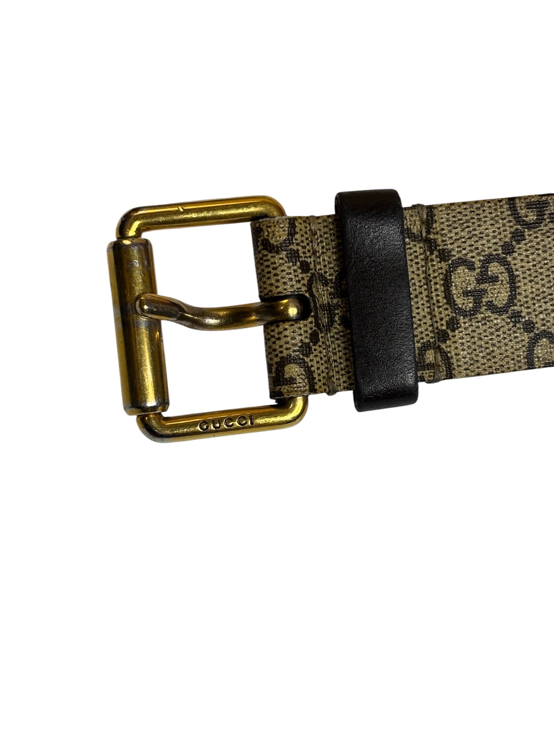 Gucci Beige GG Kingsnake Belt