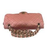 Chanel Pink Quilted Lambskin Timeless Chain Shoulder Bag 2010