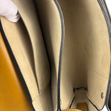 Chloe Mustard Yellow Leather/Suede Faye Bag