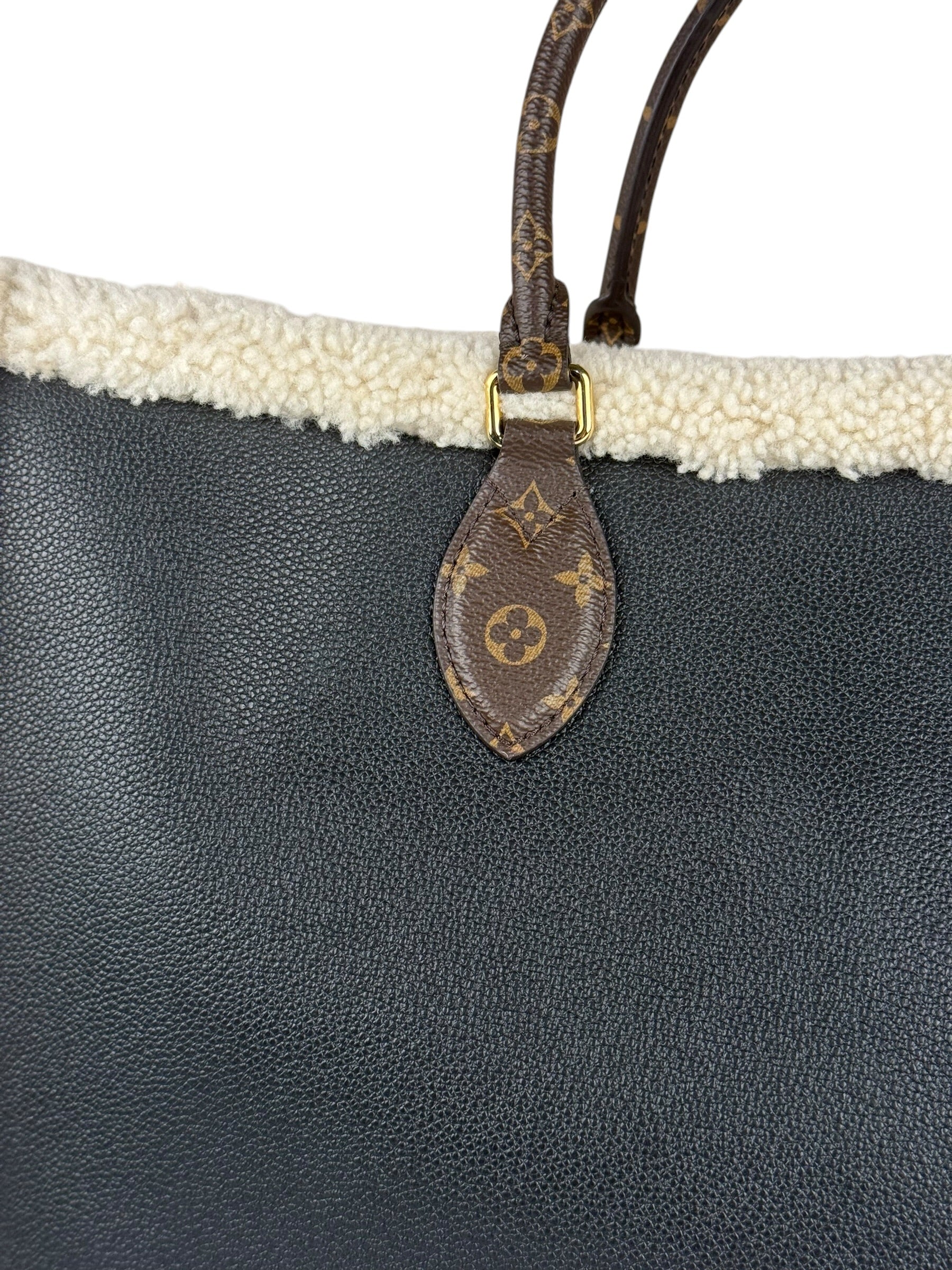 Louis Vuitton OnTheGo Black Leather 2020 Teddy Collection