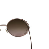 Fendi Pink Ribbons & Pearls FF 0295/S Round Sunglasses