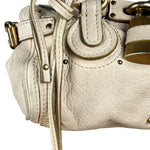 Chloe Vintage Mini Chloe Paddington Bag Beige