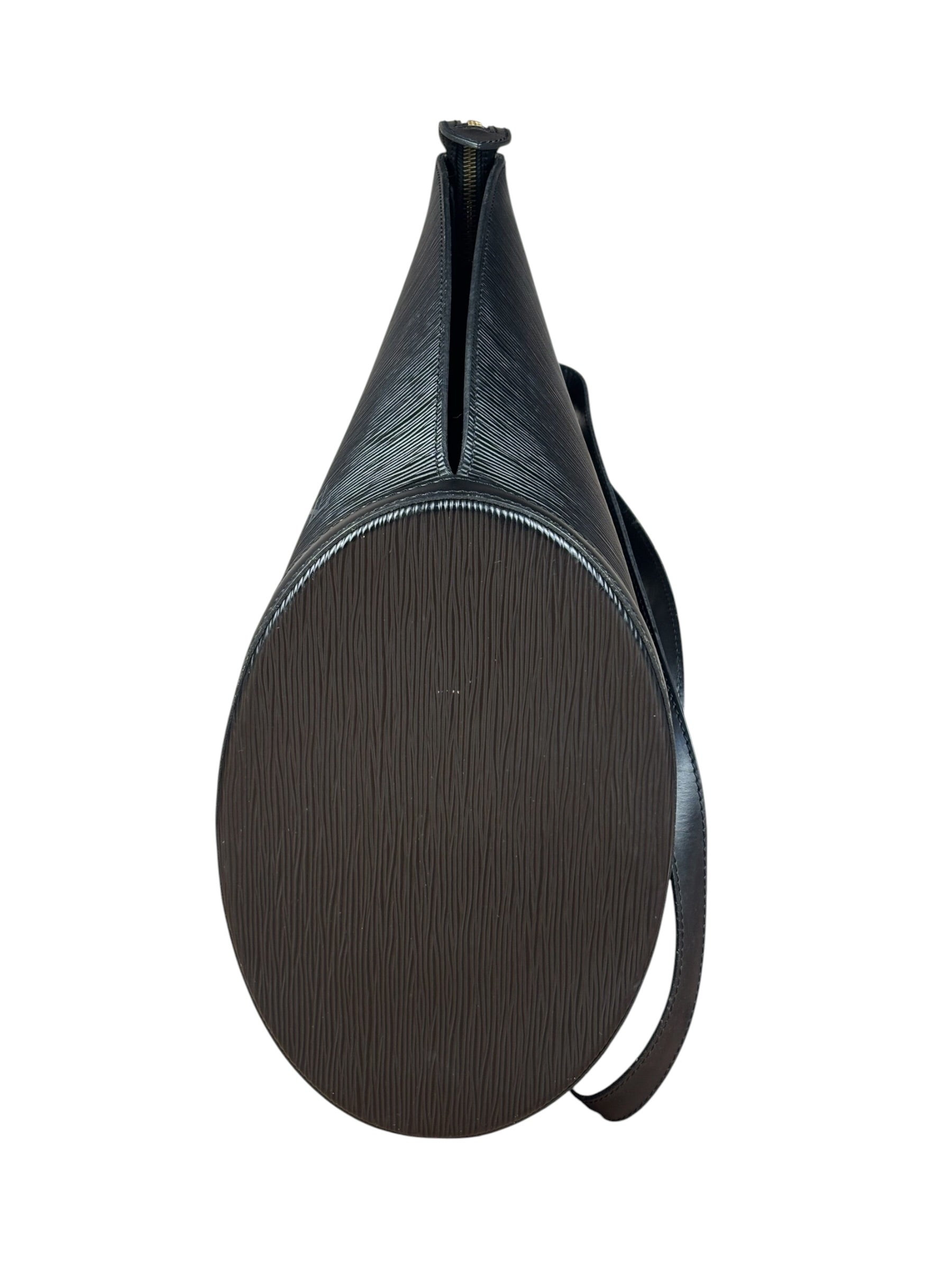 Louis Vuitton Vintage Black Epi Saint Jacques