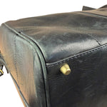 Coach Black Leather Large Duffle
