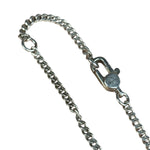 Gucci Vintage Silver Broken Heart Necklace