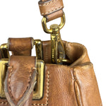 Prada Brown Leather 2Way Bag