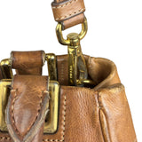 Prada Brown Leather 2Way Bag