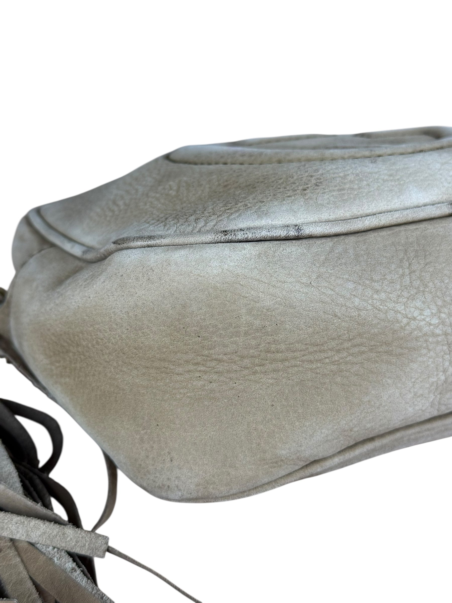 Gucci Brown Suede Soho Disco Crossbody Beige