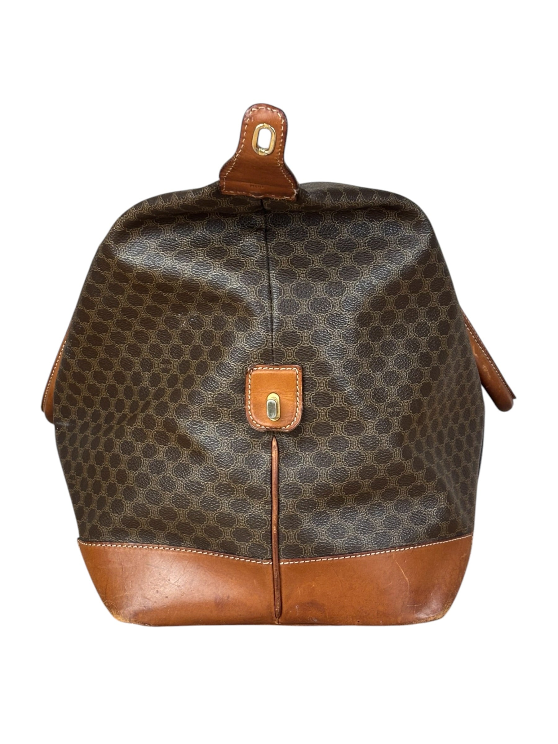 Celine Vintage Macadam Weekender Travel Bag