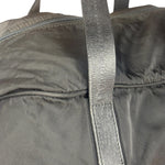 Prada Vintage Black Nylon Bowler Bag