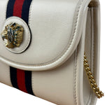Gucci White Raja Mini Chain Shoulder Bag