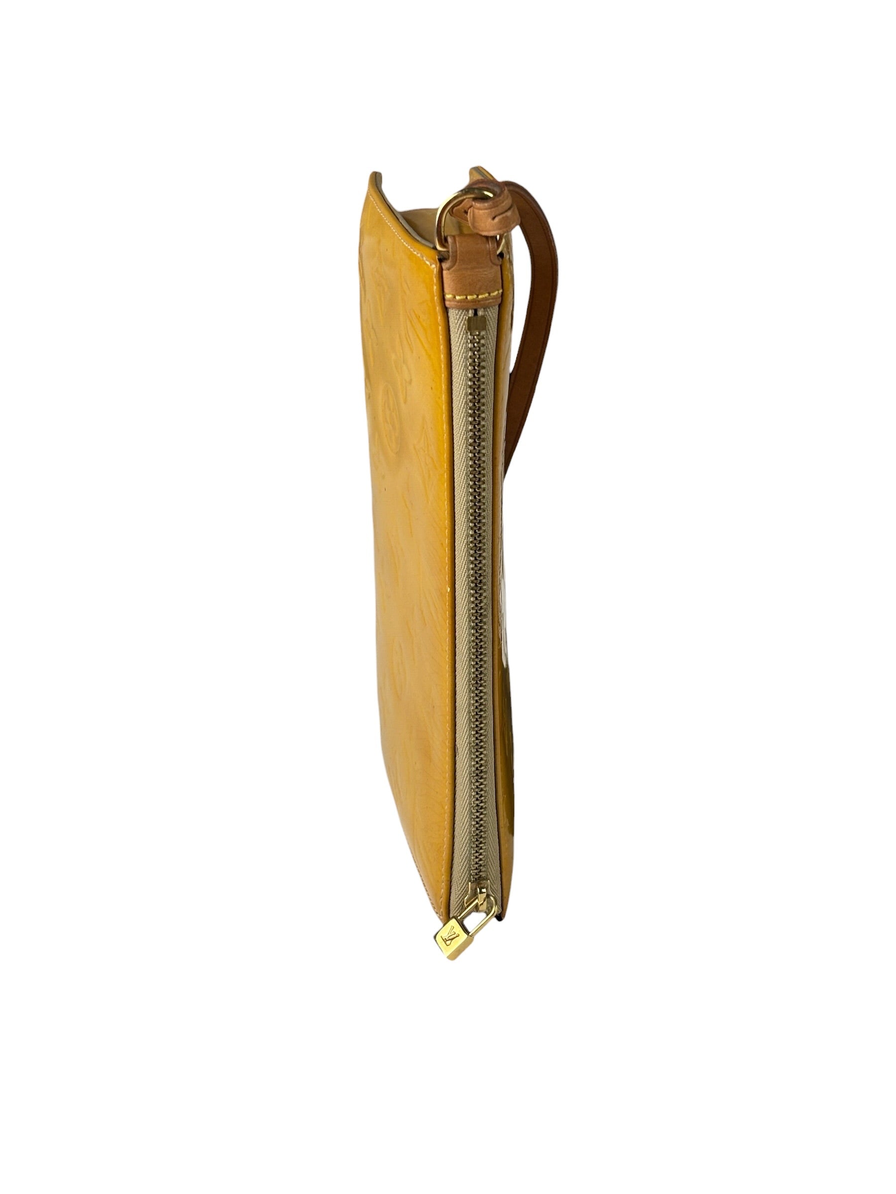 Louis Vuitton Yellow Vernis Pochette