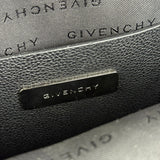 Givenchy Black Canvas Leather Lined Crossbody