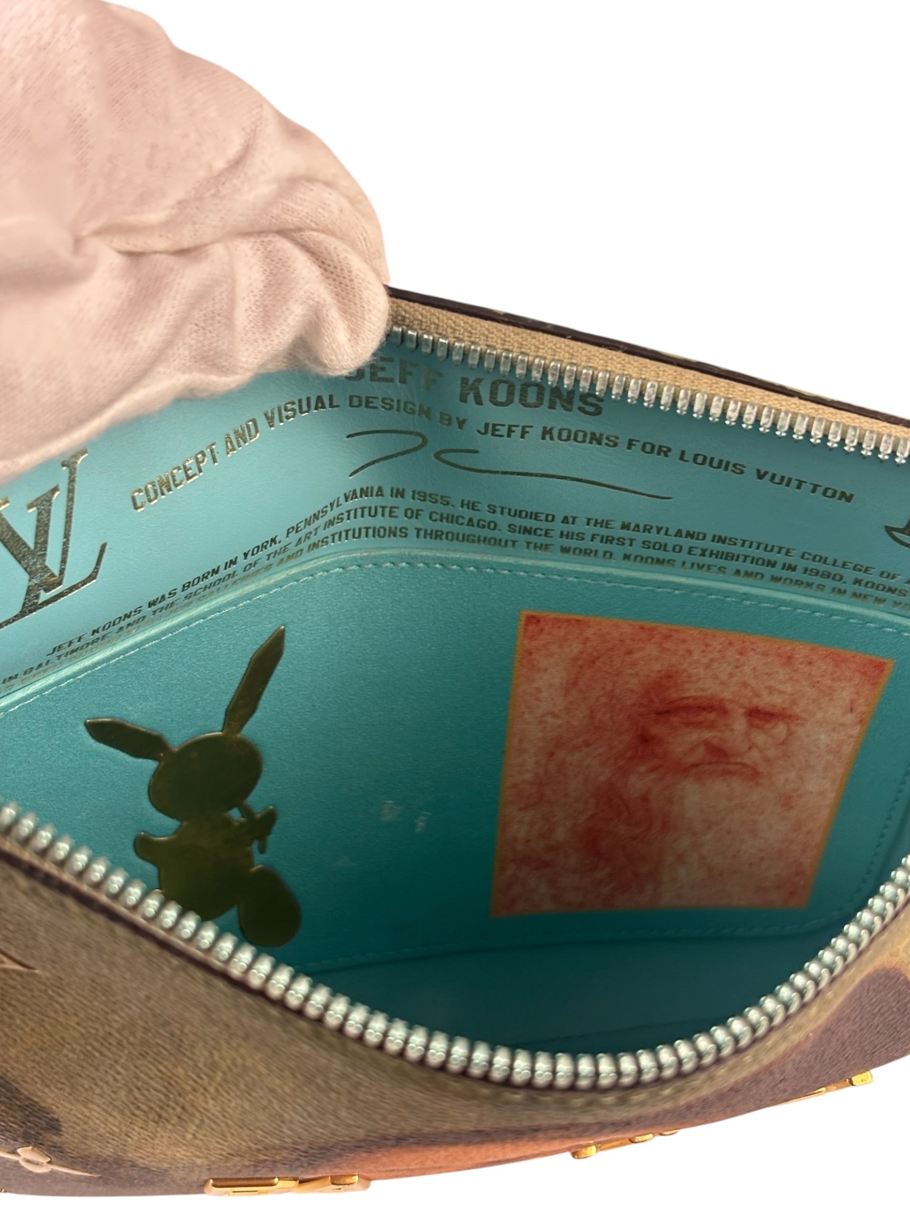 Louis Vuitton Masters Collection Da Vinci Limited Edition Pochette