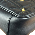 Gucci Black Pearly GG Marmont Flap Bag