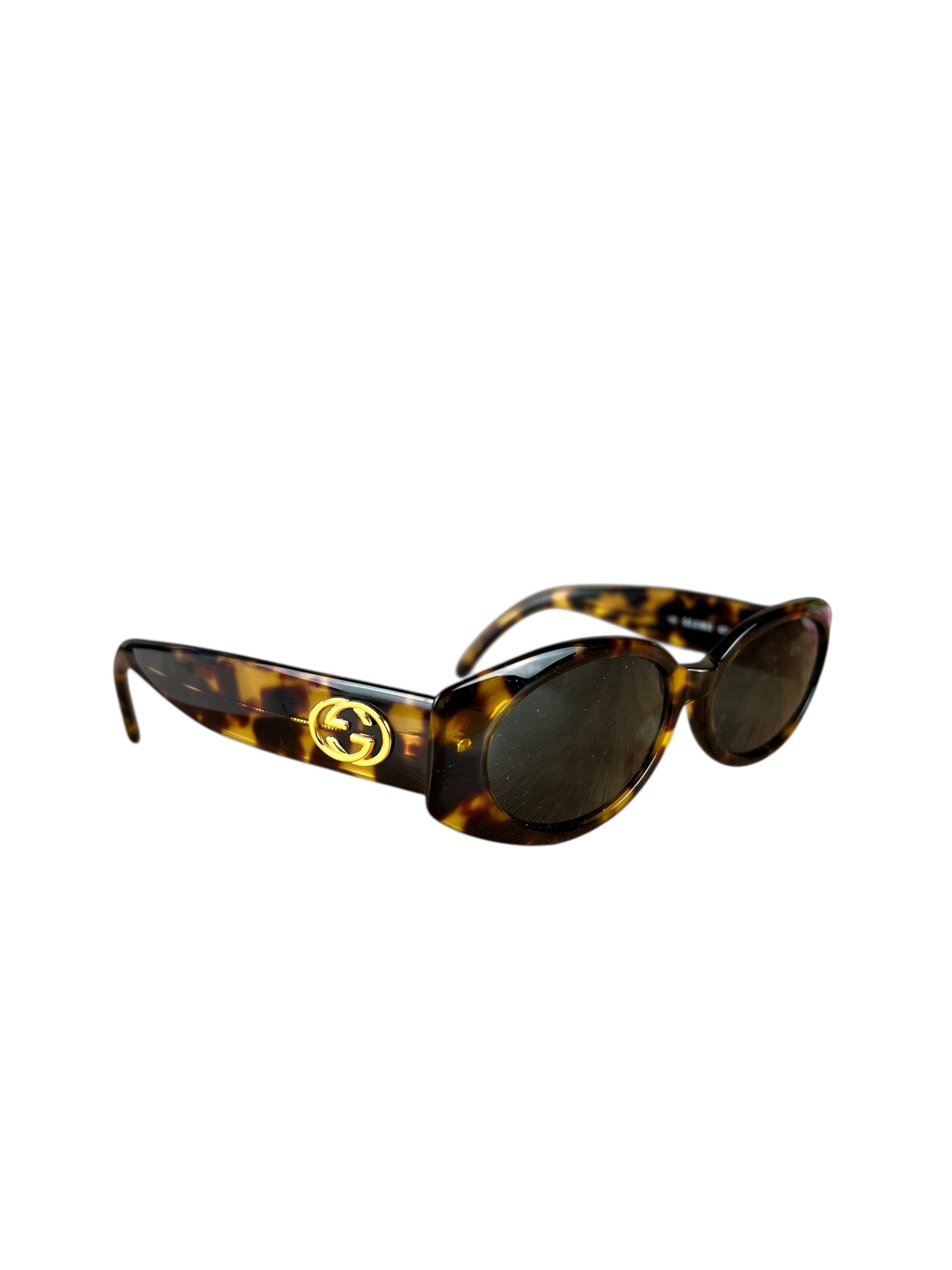 Gucci Tortoise Small Sunglasses
