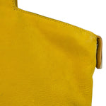 Fendi Yellow Leather Shoulder Bag