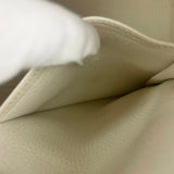 Hermes Kelly 32 White Clemence Leather Handbag 2008