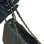 Chanel Black Leather Ultimate Stitch Single Flap Bag 2010