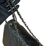 Chanel Black Leather Ultimate Stitch Single Flap Bag 2010