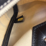 Chanel Cream Leather Coated Canvas Le Train Boston Bag 2006