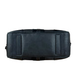 Prada Vintage Black Canvas Leather Trim Bowler Shoulder Bag