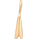 Maison Margiela MM6 Peach Satin Accordion Shoulder Bag