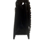 Chanel Black Patent Leather Trim Reissiue Flap Bag 2000
