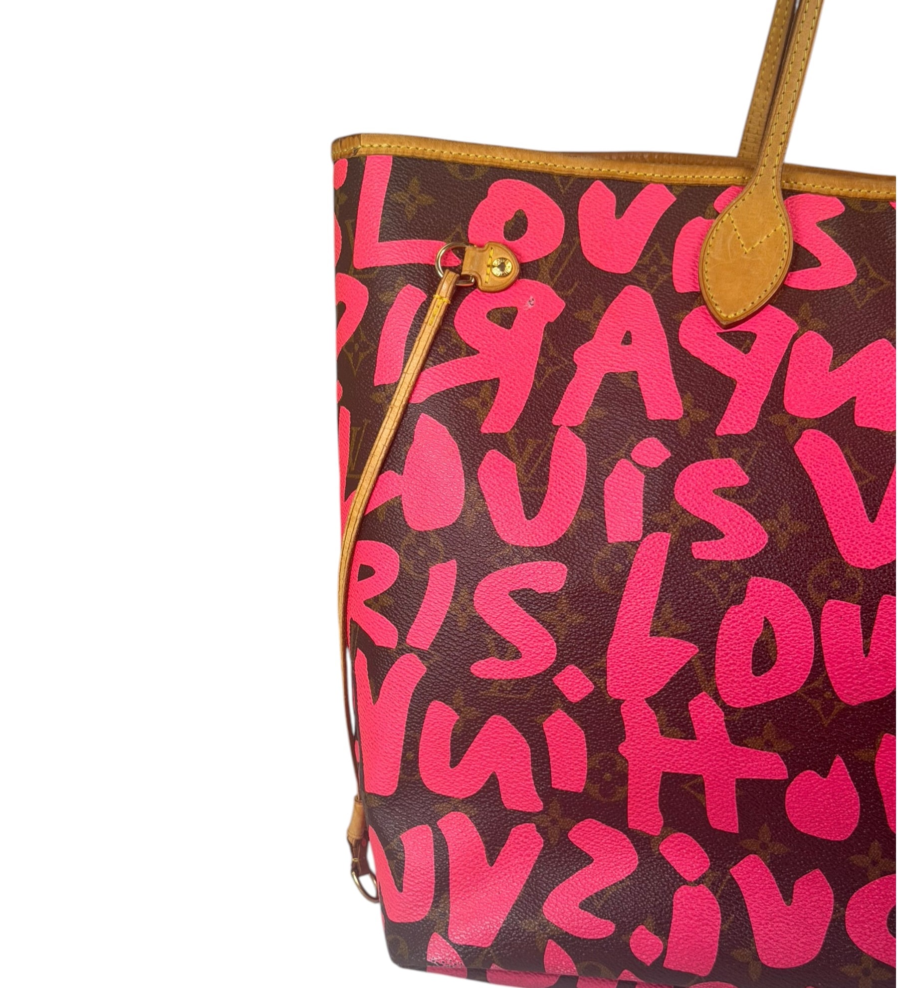 Louis Vuitton Grafiti Pink Stephen Sprouse Neverfull GM