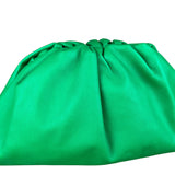 Bottega Veneta Green Large Pouch Clutch