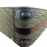 Fendi FF Canvas Suitcase