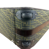 Fendi FF Canvas Suitcase