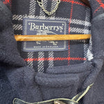 Burberry Vintage Navy Wool Long Coat