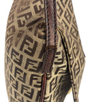 Fendi Canvas Monogram Zucchino Shoulder bag