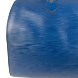 Louis Vuitton Blue Epi Leather Speedy 30