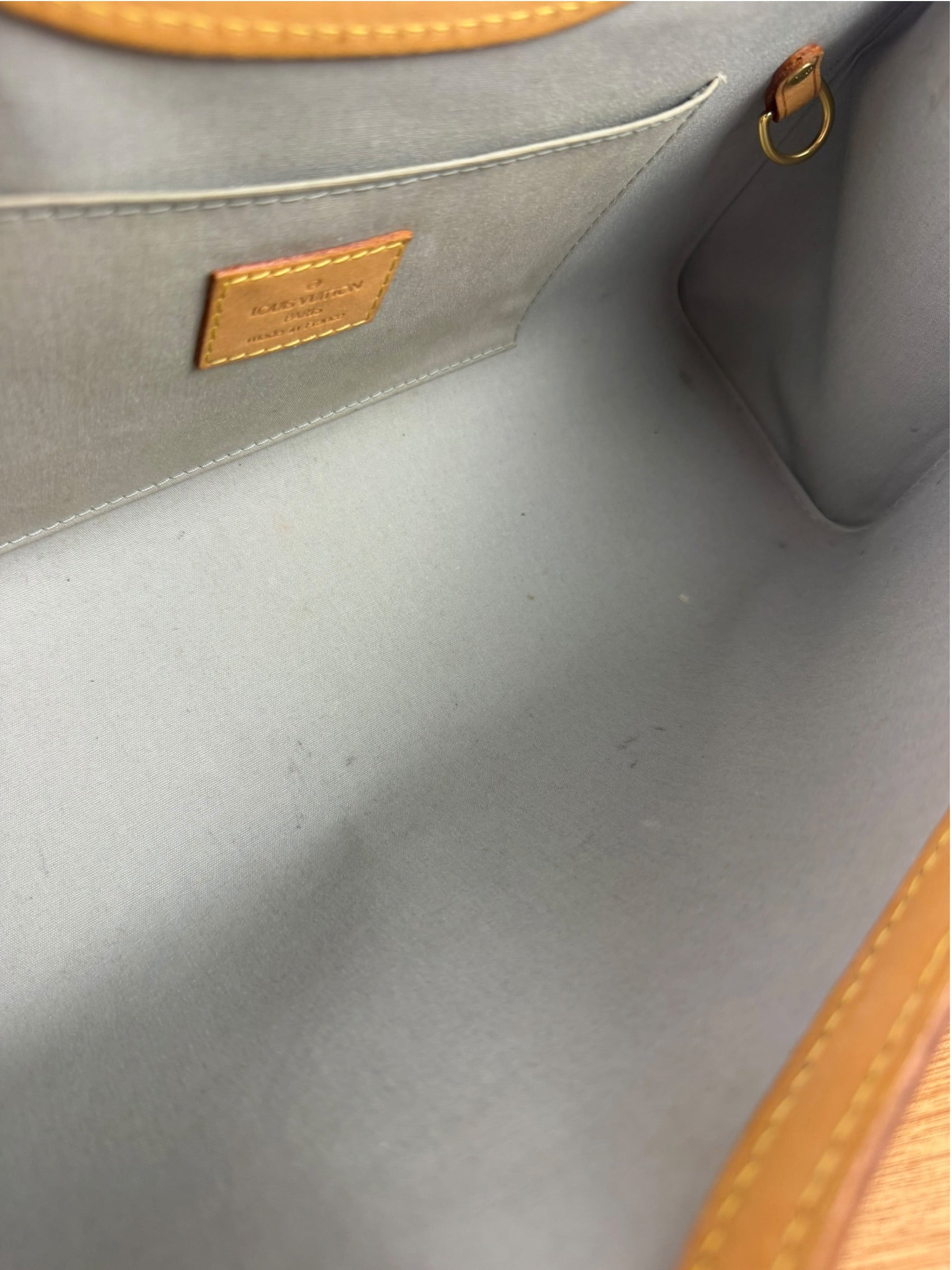 Louis Vuitton Yellow Vernis Roxbury Dive Two-Way Bag