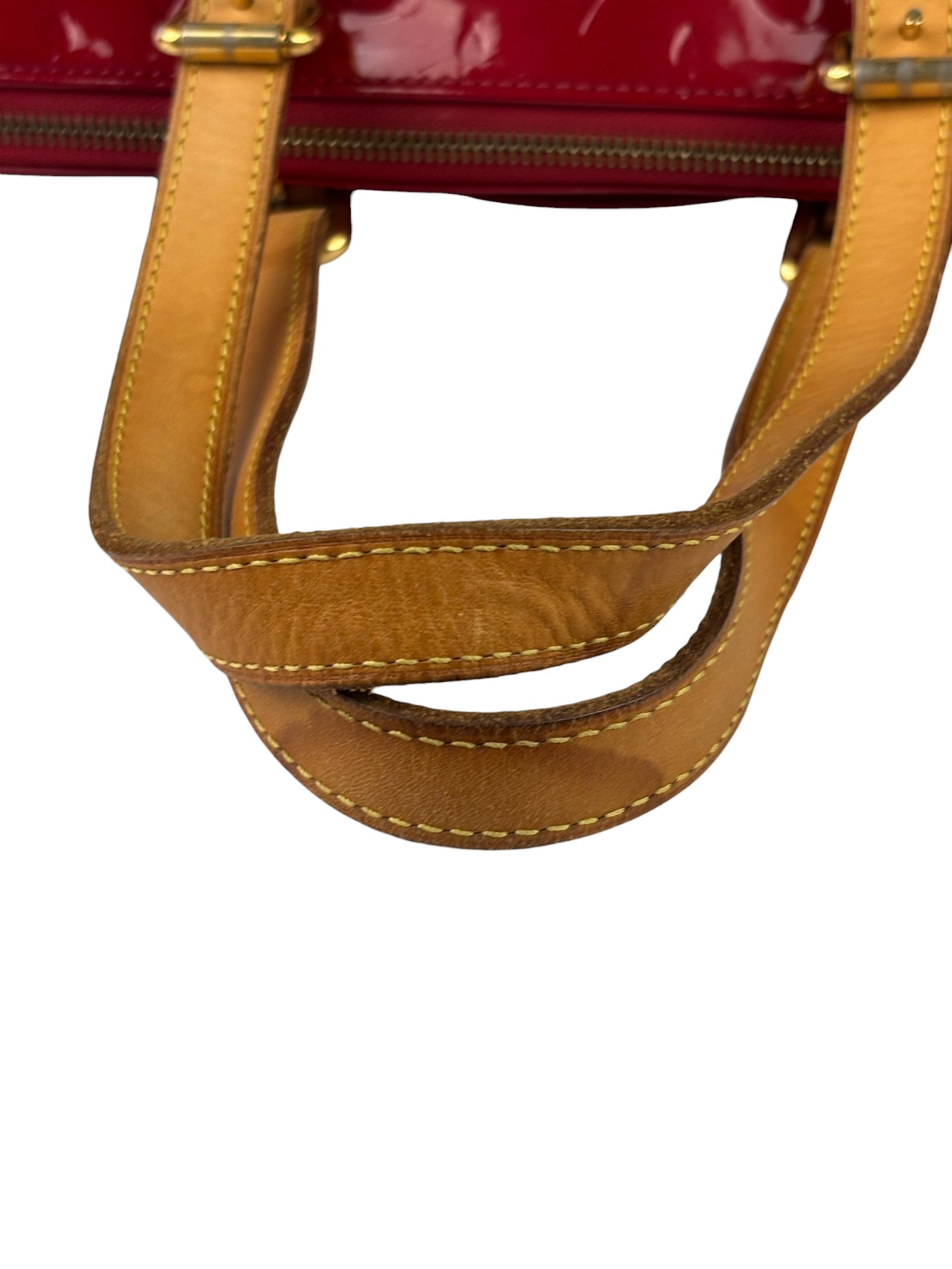 Louis Vuitton Monogram Red Vernis Rosewood Ave