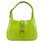 Gucci Jackie Green Medium Leather Shoulder Bag