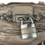 Chloe Metallic Taupe Vintage Paddington