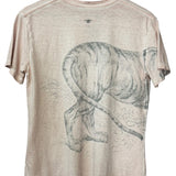 Cristian Dior Pink Dioriviera Animal-Graphic T-shirt