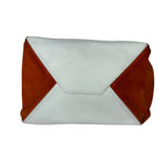 Celine Cabas Phantom Orange Suede Tote Bag