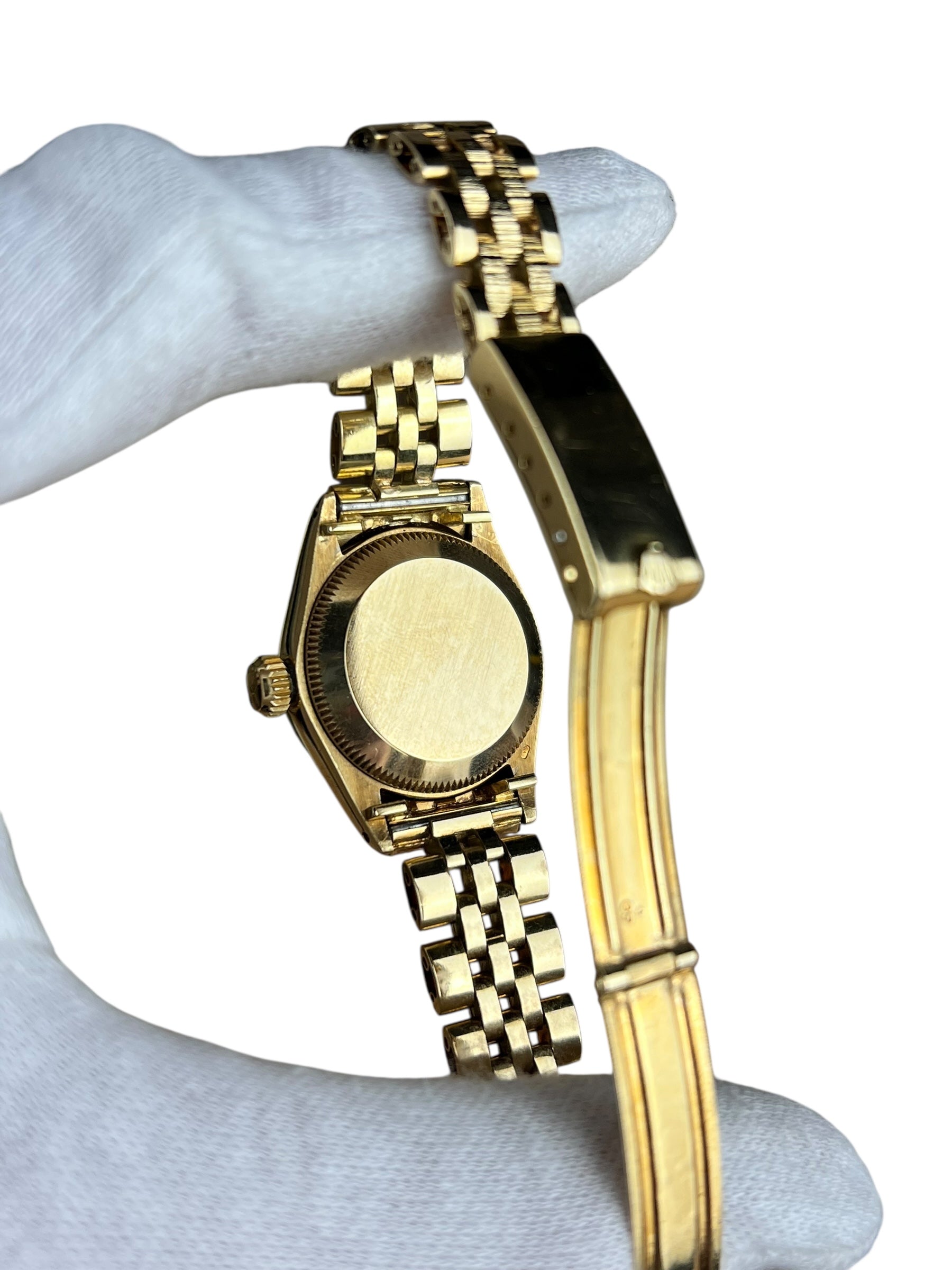 Rolex Lady-Datejust 6917 18K Yellow Gold Watch 1976