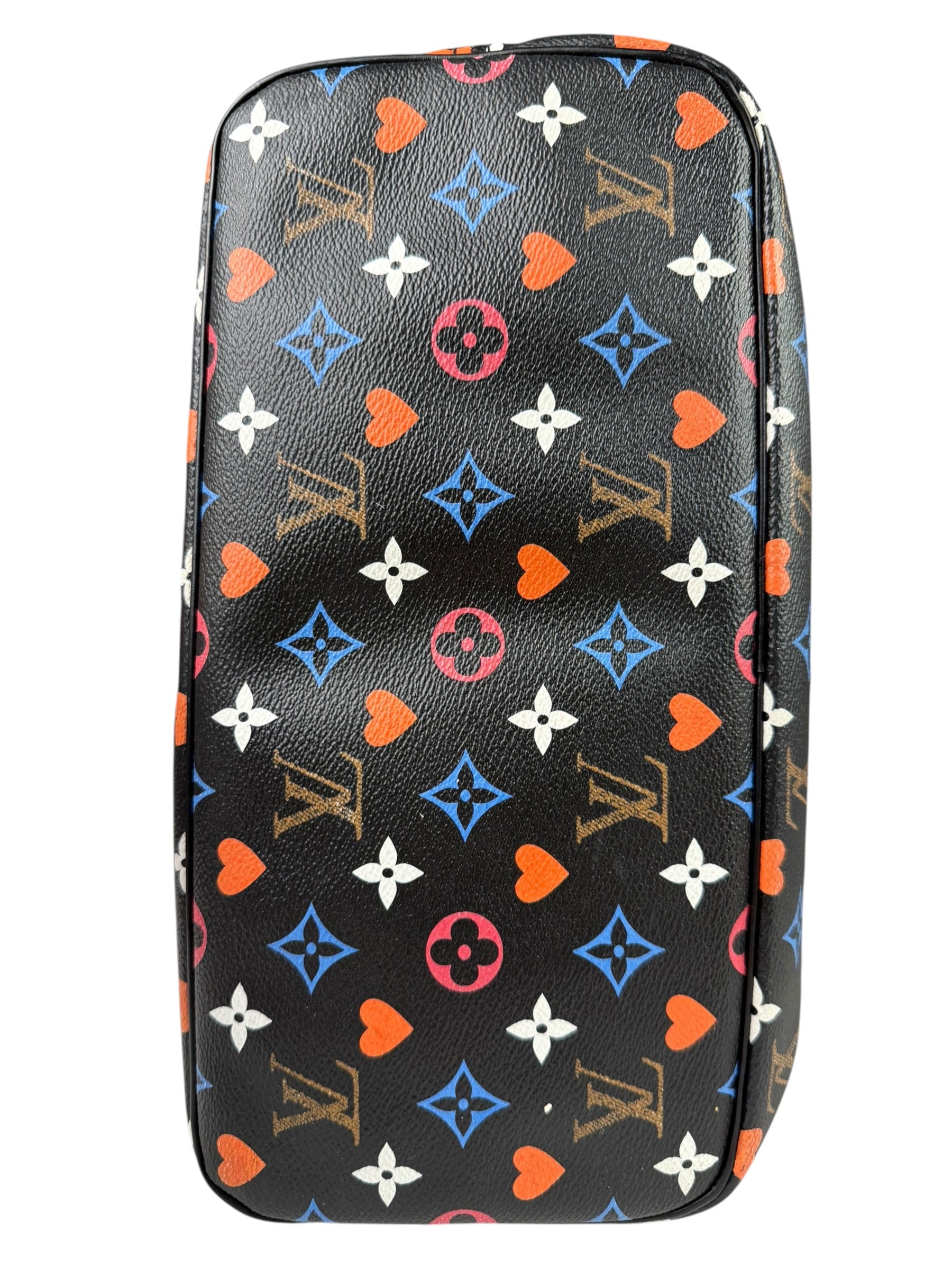 Louis Vuitton Black 'Game On' MM Neverfull Tote Bag