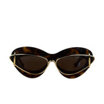 Loewe Double Frame Cat Eye Sunglasses LW401191