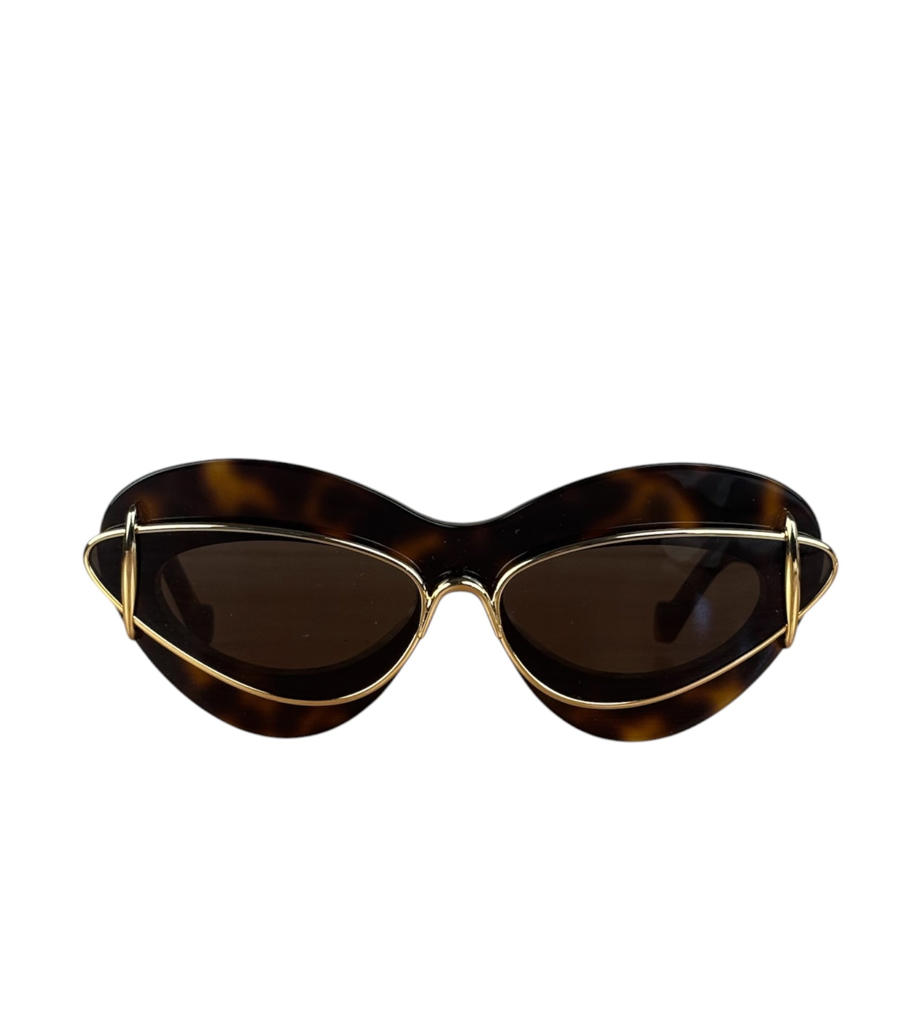 Loewe Double Frame Cat Eye Sunglasses LW401191
