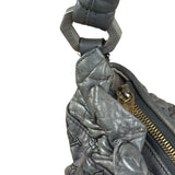 Louis Vuitton Limited Edition Grey Leather Monogram Olympe Nimbus Hobo Bag