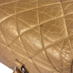 Chanel Gold Quilted Lambskin Lady Braid Flap Bag 2005