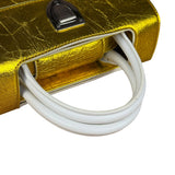 Christian Dior Diorever Metallic Gold Small 2Way Handbag